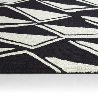 Jaipur Living Vera By Movran VNK11 Black/ Area Rug Nikki Chu Backing Image
