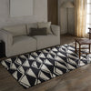 Jaipur Living Vera By Movran VNK11 Black/ Area Rug Nikki Chu Lifestyle Image