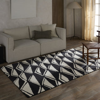 Jaipur Living Vera By Movran VNK11 Black/ Area Rug Nikki Chu Lifestyle Image
