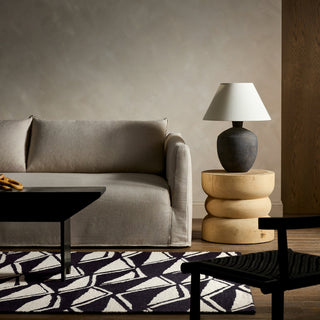 Jaipur Living Vera By Movran VNK11 Black/ Area Rug Nikki Chu Lifestyle Image