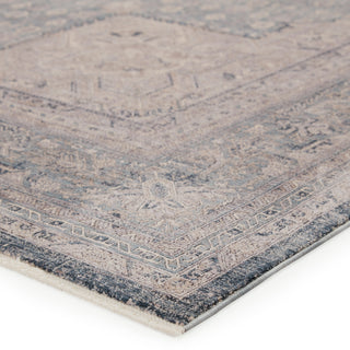 Jaipur Living Winsome Epsilon WNO01 Blue/Gray Area Rug Corner Image
