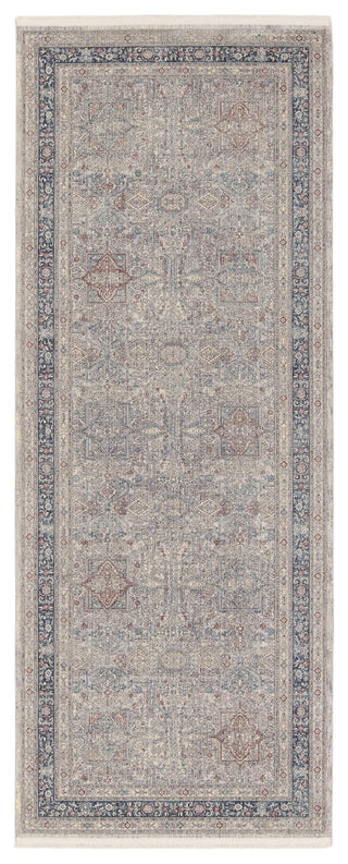 Jaipur Living Winsome Brinson WNO03 Blue/Gray Area Rug Runner Image