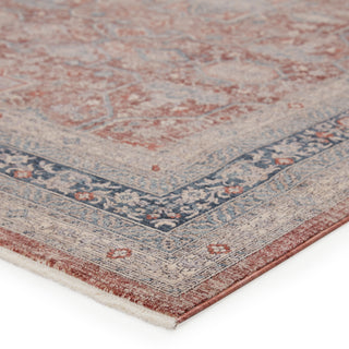 Jaipur Living Winsome Brinson WNO04 Red/Gray Area Rug Corner Image