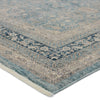 Jaipur Living Winsome Brinson WNO08 Blue/Taupe Area Rug Corner Image