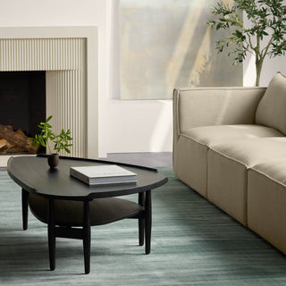 Jaipur Living Yasmin YAS03 Aqua Area Rug Lifestyle Image