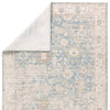 Jaipur Living Zarif Lupine ZAR01 Blue Area Rug Backing Image