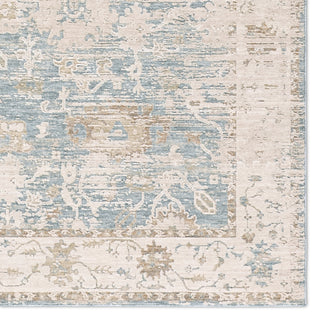 Jaipur Living Zarif Lupine ZAR01 Blue  Area Rug Detail Image
