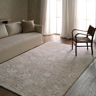 Jaipur Living Zarif Twig ZAR02 Cream  Area Rug Room Scene 