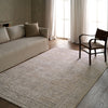 Jaipur Living Zarif Kabul ZAR03 Cream  Area Rug Main Room Scene