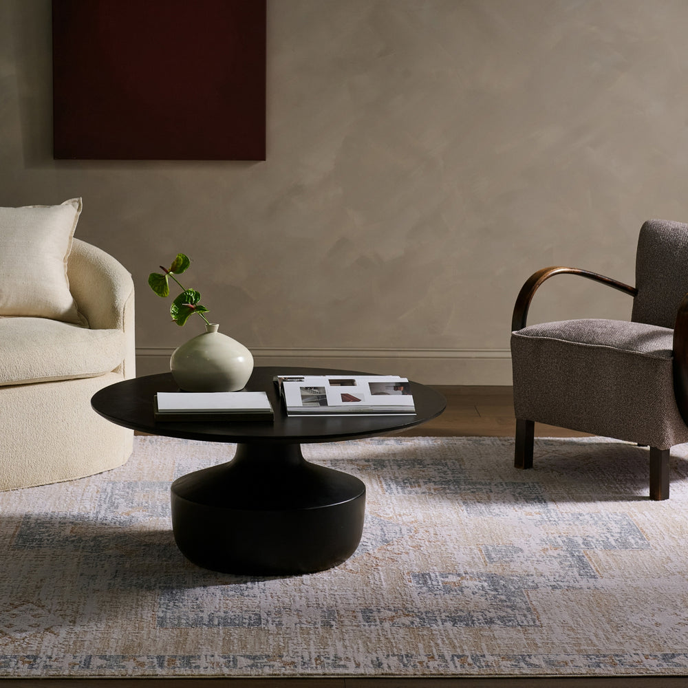 Jaipur Living Zarif Orin ZAR06 Tan / Beige Area Rug Room Scene Feature