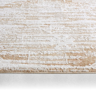 Jaipur Living Zarif Pandra ZAR07 Tan / Beige Area Rug Edge