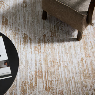 Jaipur Living Zarif Pandra ZAR07 Tan / Beige Area Rug Detail Image