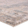 Jaipur Living Zein Keya ZEI04 Tan/Blue Area Rug Corner Image