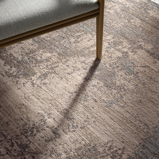 Jaipur Living Zein Keya ZEI04 Tan/Blue Area Rug Close Up