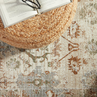Jaipur Living Zefira Luana ZFA01 Beige/Rust Area Rug Lifestyle Image