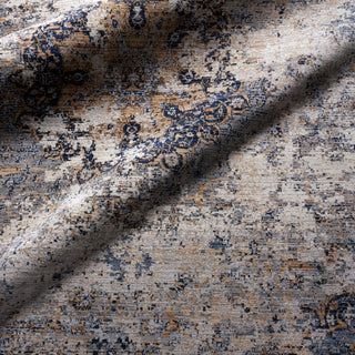 Jaipur Living Zefira Enyo ZFA02 Dark Blue/Gold Area Rug Lifestyle Image