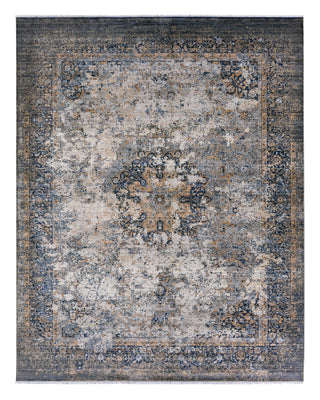 Jaipur Living Zefira Enyo ZFA02 Dark Blue/Gold Area Rug main image