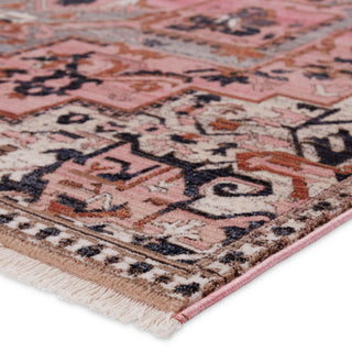 Jaipur Living Zefira Bellona ZFA06 Pink/Gray Area Rug Corner Image
