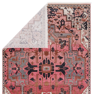 Jaipur Living Zefira Bellona ZFA06 Pink/Gray Area Rug Backing Image