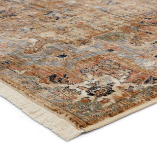 Jaipur Living Zefira Amena ZFA08 Gold/Gray Area Rug Corner Image