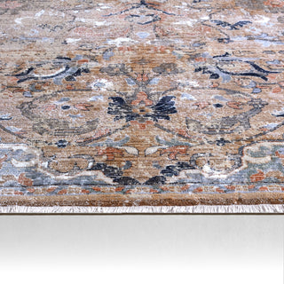 Jaipur Living Zefira Amena ZFA08 Gold/Gray Area Rug Backing Image