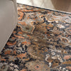 Jaipur Living Zefira Amena ZFA09 Black/Dark Taupe Area Rug Detail Image