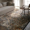 Jaipur Living Zefira Amena ZFA09 Black/Dark Taupe Area Rug Lifestyle Image