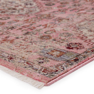 Jaipur Living Zefira Kerta ZFA10 Pink/Beige Area Rug Corner Image