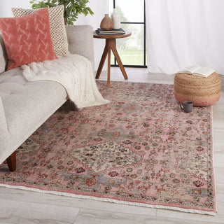 Jaipur Living Zefira Kerta ZFA10 Pink/Beige Area Rug Lifestyle Image