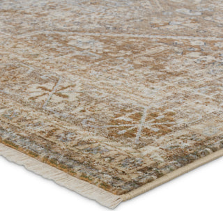 Jaipur Living Zefira Zakaria ZFA17 Tan/Taupe Area Rug by Vibe