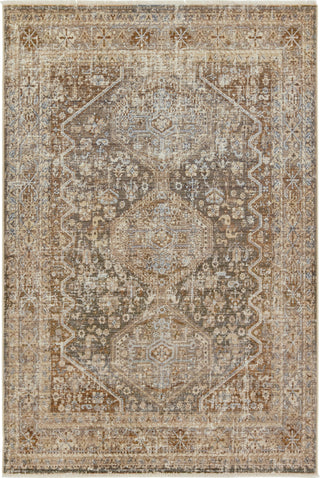 Jaipur Living Zefira Zakaria ZFA17 Tan/Taupe Area Rug by Vibe