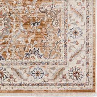 Jaipur Living Zefira Romano ZFA18 Brown/Cream Area Rug by Vibe