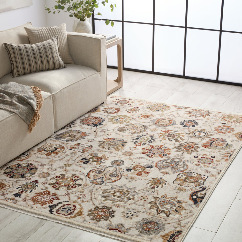 Jaipur Living Zefira Althea ZFA20 Cream/Multicolor Area Rug by Vibe Room Scene Feature