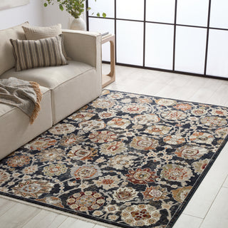 Jaipur Living Zefira Althea ZFA21 Blue/Cream Area Rug by Vibe