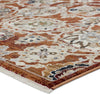 Jaipur Living Zefira Althea ZFA22 Orange/Cream Area Rug by Vibe