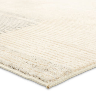 Jaipur Living Ziyad Ares ZIY01 Ivory/Gray Area Rug by Label J Corner Image
