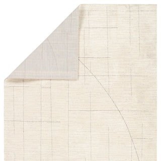 Jaipur Living Ziyad Lioum ZIY02 Ivory/Gray Area Rug by Label J Backing Image