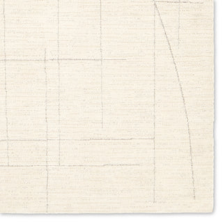 Jaipur Living Ziyad Lioum ZIY02 Ivory/Gray Area Rug by Label J Detail Image