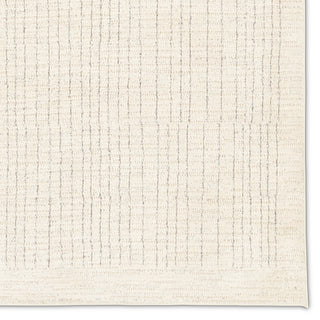 Jaipur Living Ziyad Withe ZIY03 Ivory/Gray Area Rug by Label J Detail Image