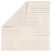 Jaipur Living Ziyad Lumall ZIY04 Ivory/Light Gray Area Rug by Label J Backing Image