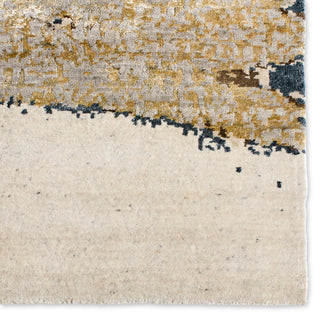 Jaipur Living Wabi Sabi Mignonne ZOB01 Gold/Gray Area Rug by Zoe Bios Creative Detail Image