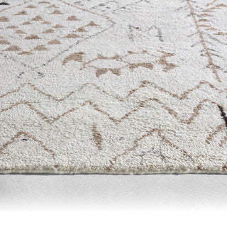 Jaipur Living Zuri Zamunda ZUI05 Cream/Brown Area Rug Backing Image