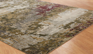 Ancient Boundaries Janet JAN-04 Earth Tones / Forest Area Rug Closeup Image