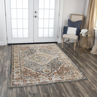 Rizzy Jasper JAS736 Terracotta/Multi Area Rug Roomscene Image Feature