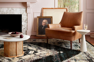 Loloi Jasmine JAS-02 Ink / Multi Area Rug Lifestyle Image Feature