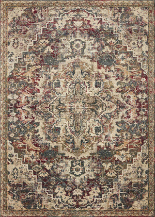 Loloi Jasmine JAS-03 Ocean / Multi Area Rug main image