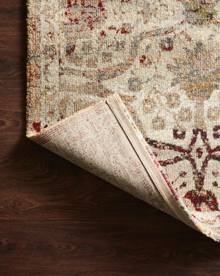 Loloi Jasmine JAS-07 Silver / Multi Area Rug Backing Image