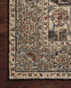 Loloi Jasmine JAS-08 Dove / Denim Area Rug Corner Image