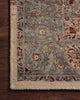 Loloi Jasmine JAS-09 Slate / Brick Area Rug Corner Image