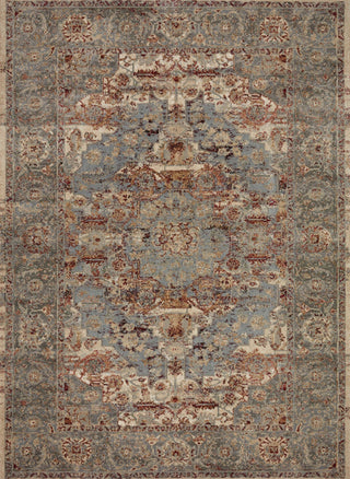 Loloi Jasmine JAS-09 Slate / Brick Area Rug Main Image